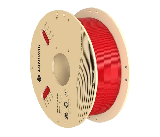 Anycubic PLA 1 KG Czewony - 1328558 - zdjęcie